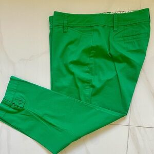 Talbots Petite Green “Perfect Crop” Pants